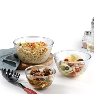 Cello Mixing Bowl Ornella 3n | Set of 3 | (500ml, 1000ml, 1500ml)