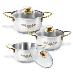 Gold Stanton Casserole Set