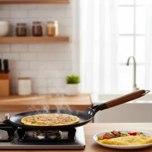 Pre-Seasoned Ferro Light 28cm Dosa Tawa