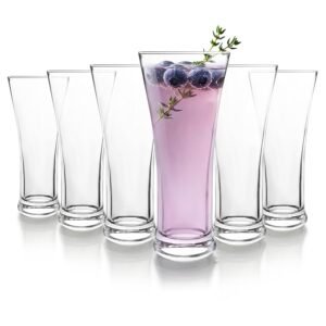 CELLO Milan Tumbler Glass Set | 340 ml Set of 6 |