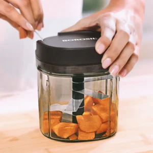 Borosil EazyPull Chopper, 900ml