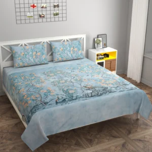 Cotton Velvet Bedsheet (102"X102") TH0018